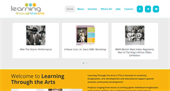 Desktop Screenshot of learningthroughthearts.co.uk